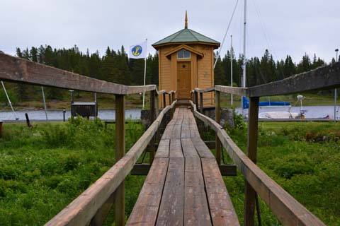 Der Mareograf in Ratan