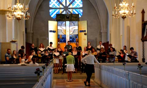 Die Domkirche in V&auml;xj&ouml;