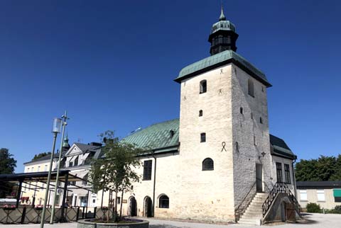 DDas Rathaus von Vadstena